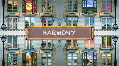 Sokak Harmony yolu Imzala