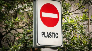 Sokak İşareti Ahşap ve Plastik için Yön Yolu