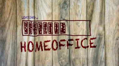 Sokak İşareti Home Ofis Için Yön Yolu