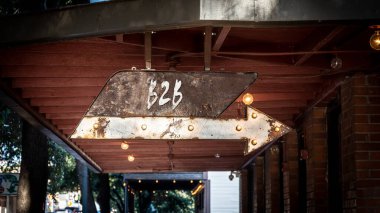 Sokak İşareti B2b Için Yön Yolu