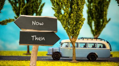 Sokak şimdi karşı yön yolu Imzala