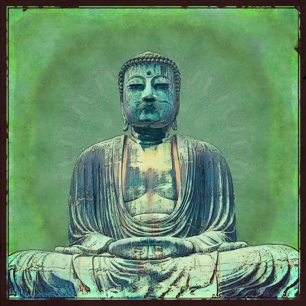 Estatua Buda Meditación — Foto de Stock