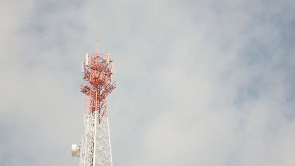 Wolken zijn bewegende — Stockvideo