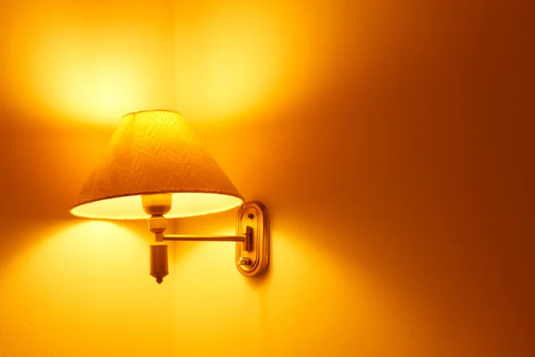 Lampy v ložnici — Stock fotografie