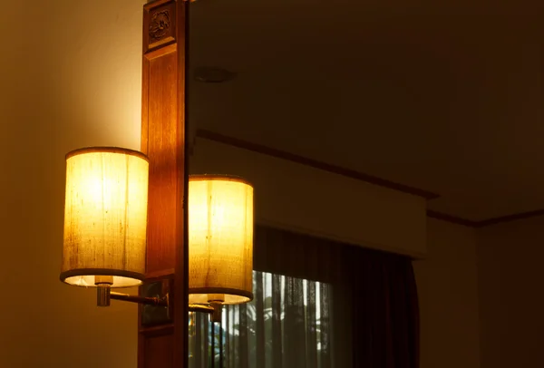 Lampade in camera da letto — Foto Stock