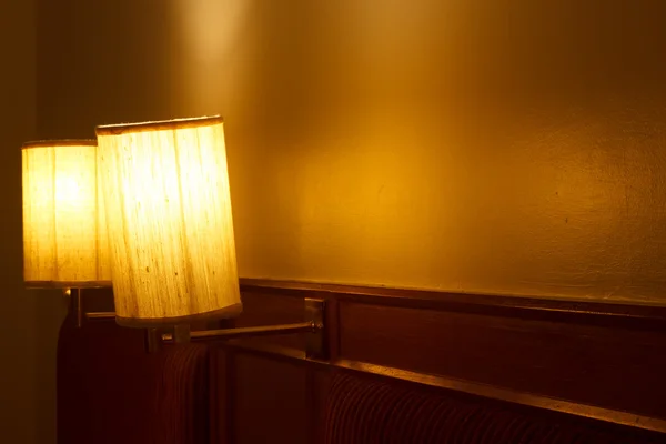 Lampen im Schlafzimmer — Stockfoto