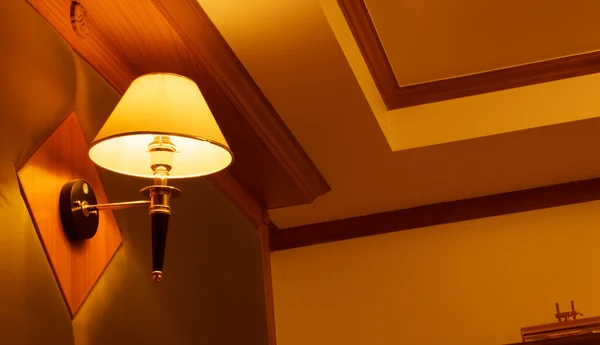 Lampy v ložnici — Stock fotografie