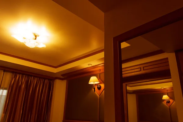 Лампы в спальне Стоковая Картинка