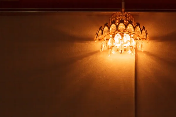 Światło piękny kształt sufitu — Zdjęcie stockowe