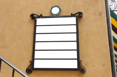 Beyaz arka plan afiş