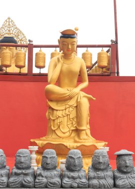 Buda heykeli Jeju Adası Güney Kore