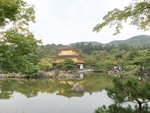 Tempio di Kinkakuji in Giappone — Foto Stock