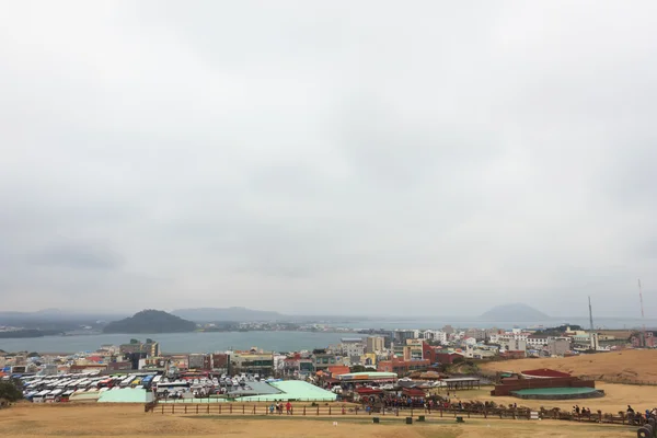 Paisaje invernal de la isla de Jeju Corea del Sur —  Fotos de Stock