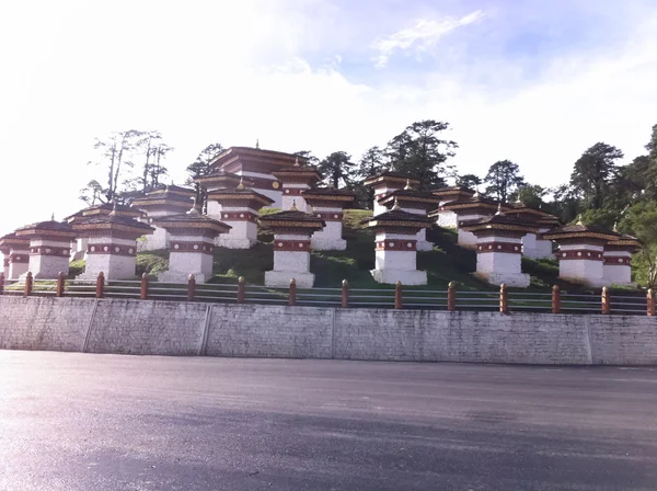 Tempio in Bhutan — Foto Stock