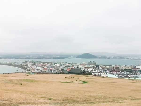 Paisajes de invierno en la isla de Jeju Corea — Foto de Stock