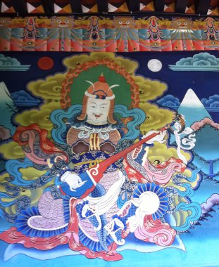 Bhutan Tapınağı Antik Resim Sergisi