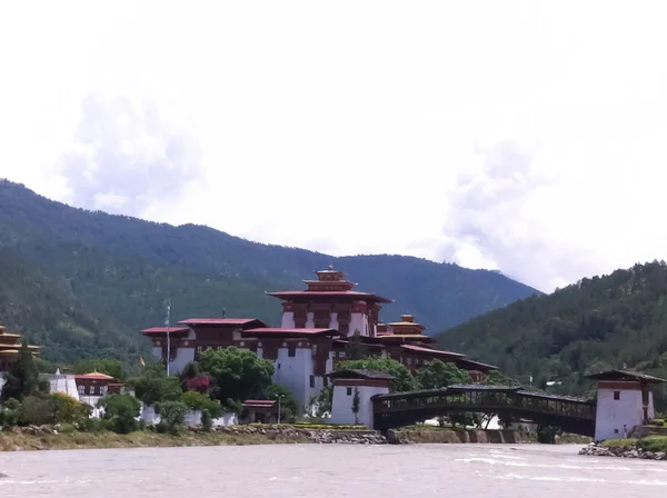 Tempel in Bhutan — Stockfoto