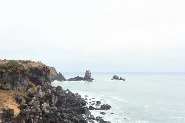 Kış aylarında deniz — Stok fotoğraf