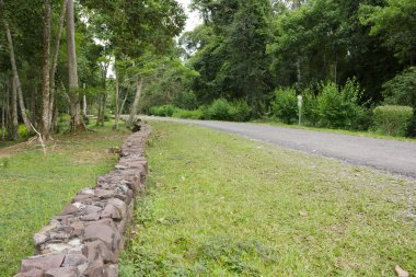 Orman yangınları önlemek için duvar