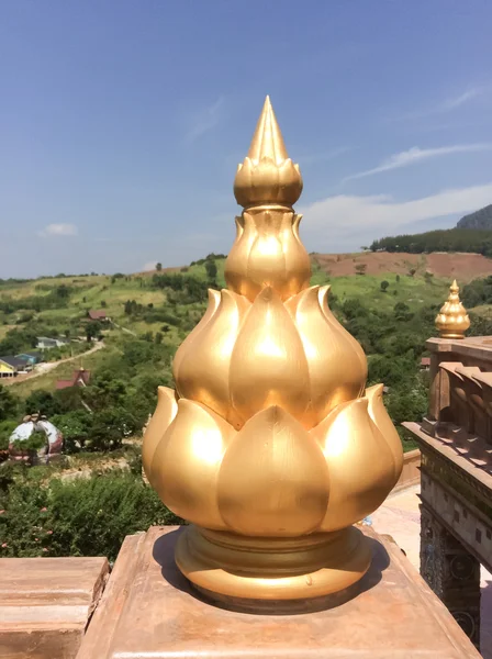 Rzeźby w świątyni Tajlandia — Zdjęcie stockowe
