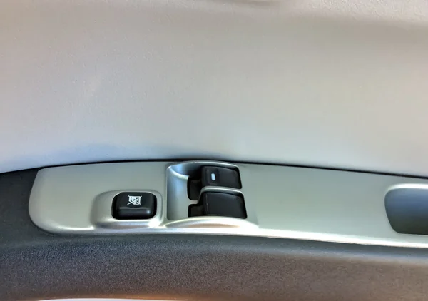Interruptores para abrir y cerrar la ventana del coche — Foto de Stock