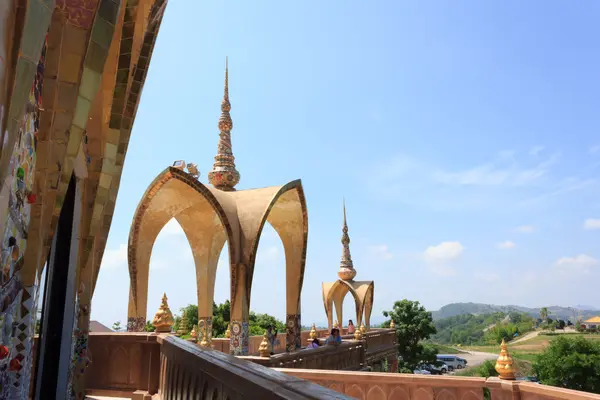 Templet med vacker utsikt i Thailand — Stockfoto