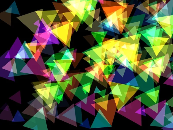 Driehoek abstracte achtergrond — Stockfoto