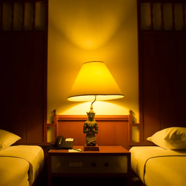 Lampade in camera da letto — Foto Stock