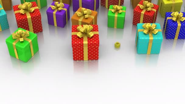 Boîtes cadeaux animées — Video