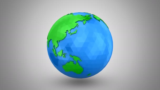 Rotazione della Terra — Video Stock
