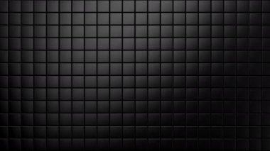 Kutular bir dalga oluşturur. Soyut hareket, 3D görüntüleme, 4k çözünürlük