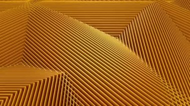 Kareler bir dalga oluşturur. Soyut arkaplan, döngü, 4 in 1, 3d görüntüleme, 4k çözünürlük