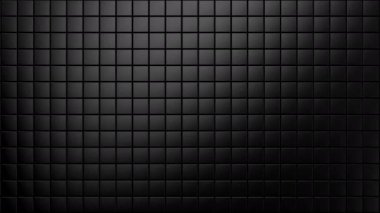 Kutular bir dalga oluşturur. Soyut hareket, 3D görüntüleme, 4k çözünürlük