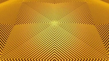 Kareler bir dalga oluşturur. Soyut arkaplan, döngü, 4 in 1, 3d görüntüleme, 4k çözünürlük