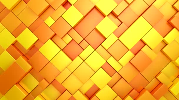 Background Geometric Shapes Abstract Motion Loop Two Color Rendering Resolution — Stock Video