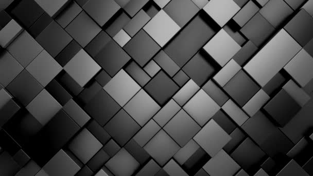 几何形状的背景 抽象运动 3D渲染 4K分辨率 — 图库视频影像