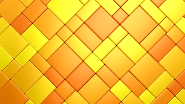Rhombus Background Movimiento Abstracto Bucle Dos Colores Representación Resolución — Vídeo de stock
