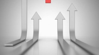 Beş okları yukarı hareket