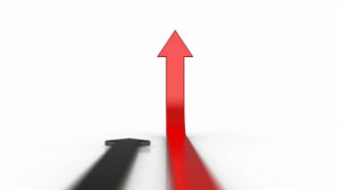 Üç ok yukarı hareket