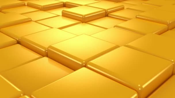 Animation cubes jaunes 