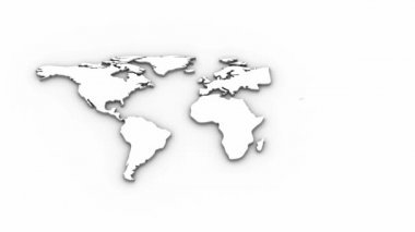 Dünya harita animasyonu