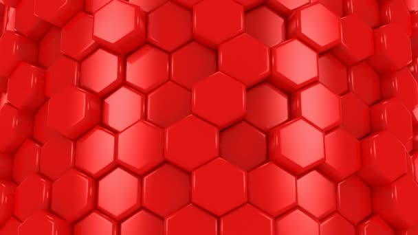 Fond de nids d'abeilles rouges 