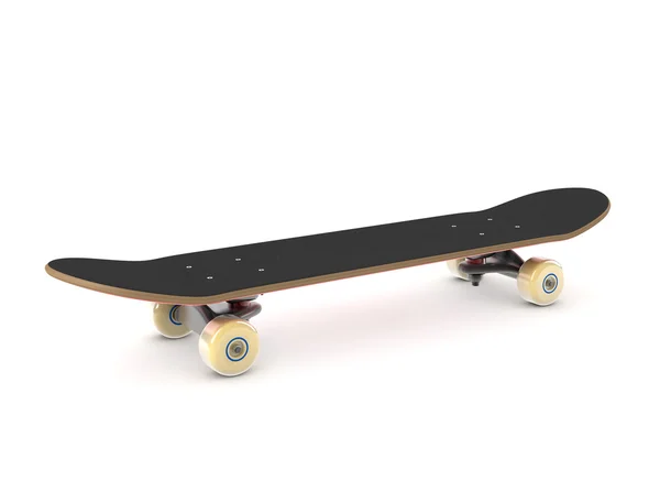 Skateboard en blanco — Foto de Stock