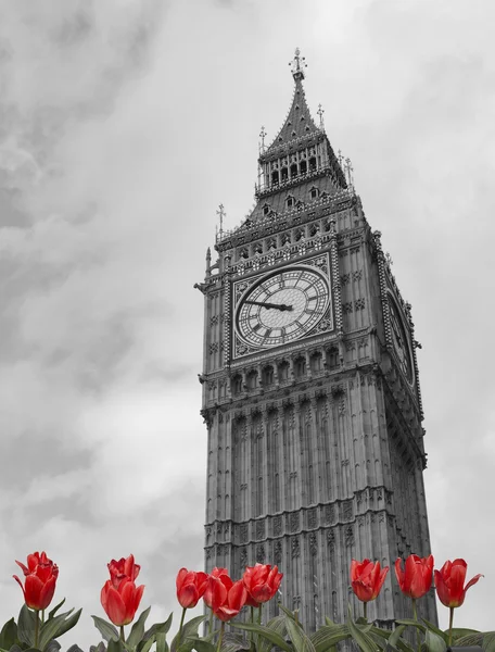 Londen beroemde Big Ben — Stockfoto