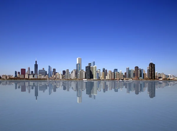 Chicago'da güzel gün — Stok fotoğraf