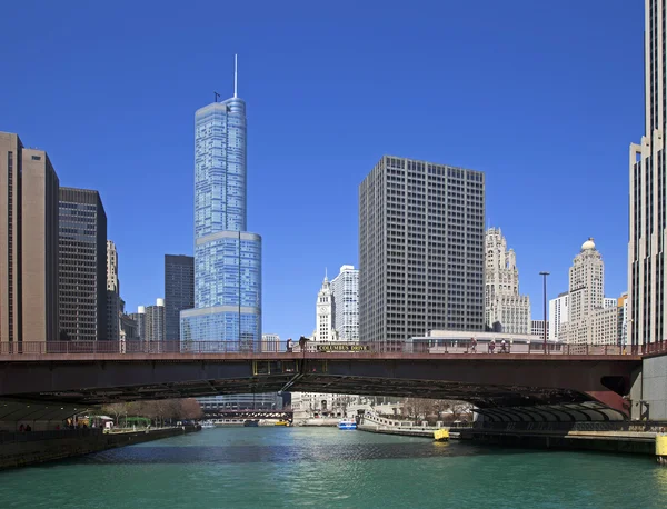 Chicago vista de la ciudad —  Fotos de Stock