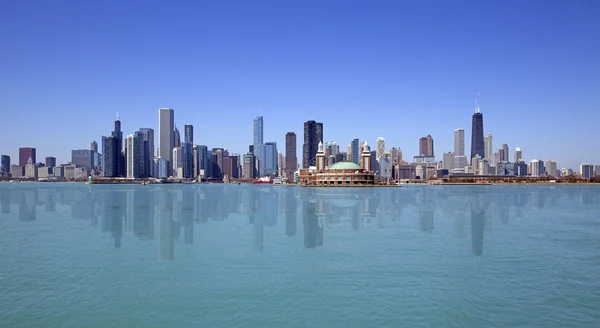 Skyline von Chicago — Stockfoto