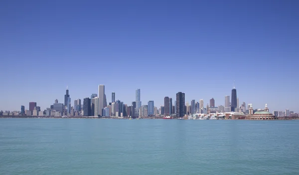 Ciudad de Chicago Skyline — Foto de Stock