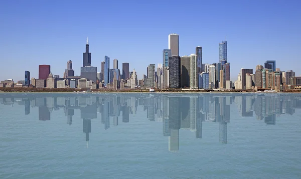 Skyline von Chicago — Stockfoto