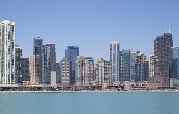 Cidade de chicago skyline — Fotografia de Stock